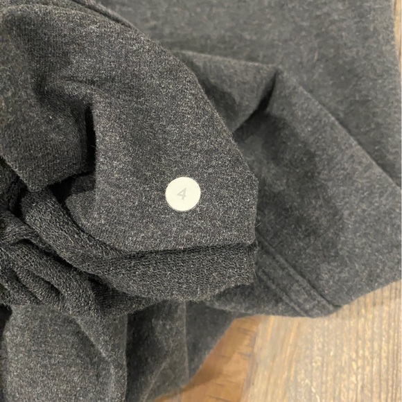 LULULEMON heather grey fleece joggers 4 - Picture 3 of 4